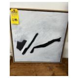 ARTWORK - Acrylic on Canvas / Wood Frame - signed