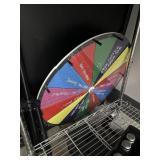 ASSORTED - 2- PLASTIC FOLDING SIGNS / 1- WOOD FOLD