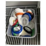 LOT PLASTIC PUMP BOTTLE PIECES - BOTTLES, PUMPS, L