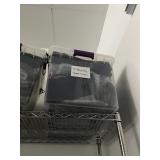 LOT APRONS (2 BINS TOP SHELF METRO RACK / 1 AREA O