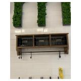 ASSORTED DECORATIVE WALL SHELVES