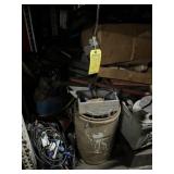 LOT PARTS (FLOOR & 1ST SHELF)