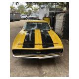 1968 CHEVY CAMARO 350 SSRS - VIN #12437BN438992 -