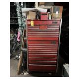 SNAP ON ROLLING TOOL BOXES WITH 20 DRAWERS