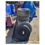 ASSORTED USED TIRES (OUTSIDE)