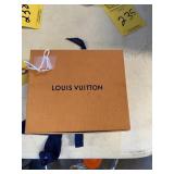 LOUIS VUITTON SMALL BLACK & RED WALLET (NEW IN BOX