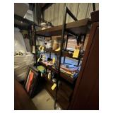 ASHLEY SIGNATURE DESIGN BROWN SHELVING UNIT WITH 5