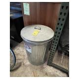 METAL GARBAGE CAN WITH LID