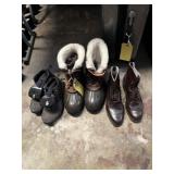 PAIRS BOOTS - 1- SIZE 8 / 2- UNKNOWN SIZE