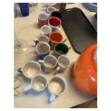 ASSORTED COFFEE CUPS