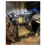 GREEN MESH PATIO CHAIRS