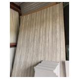 Sections Slatwall - 8'x8' - Wood Shelving ***Locat