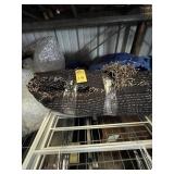 BLACK, GOLD & CREAM RUG