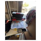 BOXES ASSORTED - 2- TOOLS, SCREWS, ETC / 1- MEDICA