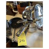 ASSORTED - 3- POTS / 1- PAN