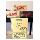 Assorted Tips / Filters - Bob Marley, Raw, OCD, Bl