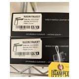 BNK CHROME BASIN FAUCETS (NEW IN BOX)