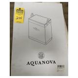 AQUANOVA SILVER LUXURY LAUNDRY BASKET (NEW IN BOX)