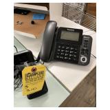 ASSORTED PANASONIC PHONES - 2- CORDLESS / 1- CORDE