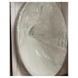 WHITE OVAL SOLID SURFACE BASIN - 24
