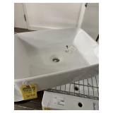 WHITE GLOSSY RECTANGLE SINK - 15