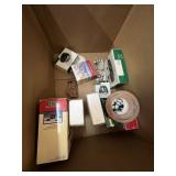 ASSORTED DEPARTMENT 56 CHRISTMAS VILLAGE DECOR