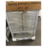 SHERRI GRAY SINK & VANITY WITH 1 DRAWER & SHELF -