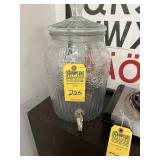 PIONEER WOMAN GLASS DRINK DISPENSER - 2.1 GALLON