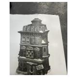 ASSORTED DEPARTMENT 56 CHRISTMAS VILLAGE DECOR