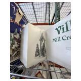 ASSORTED DEPARTMENT 56 CHRISTMAS VILLAGE DECOR