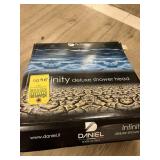 DANIEL INFINITY CHROME SHOWER HEAD - 16