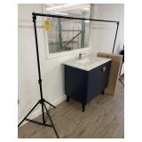 BLACK RACK BACKDROP HOLDER