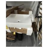 GLOSSY WHITE CERAMIC BASINS - 20