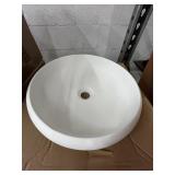 ROUND MATTE BASIN - 15