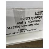 RECTANGLE GLOSSY PORCELAIN SINK - 19