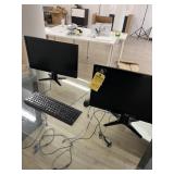 ACER MONITORS WITH KEYBOARD & MOUSE