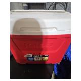 RED IGLOO COOLER - 28QT
