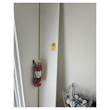 WHITE 8' SHELF (NO BRACKETS)