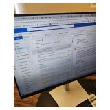 DELL MONITOR ON STAND - 27'' - WITH KEYBOARD & MOU