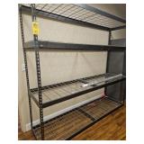 TEAR DROP RACK WITH GRIDS - 7'H x 92''W x 2'D