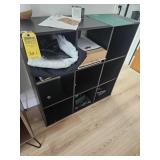CUBBY SHELVING UNIT WITH 9 HOLES