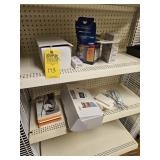 LOT ASSORTED OFFICE SUPPLIES - CLIP BOARDS, NUMBER