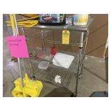 SHORT ROLLING METRO RACK