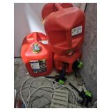 GAS CANS (LIKE NEW)