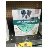 FLEA & TICK - ELANCO ADVANTAGE II - DOG - 4 DOSE -