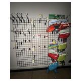 BLACK WIRE WALL GRIDS WITH ACCESSORIES