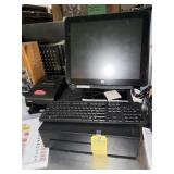 COMPLETE CHECKOUT AREA - 2 POS SYSTEMS (EACH POS S