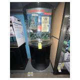 LARGE HALF MOON 30 AQUARIUM WITH BASE - TANK 27