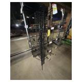 BLACK WIRE DISPLAY STAND