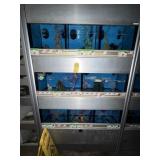 2 AQUARIUM DISPLAY CASES - 16 AQUARIUMS WITH PUMPS